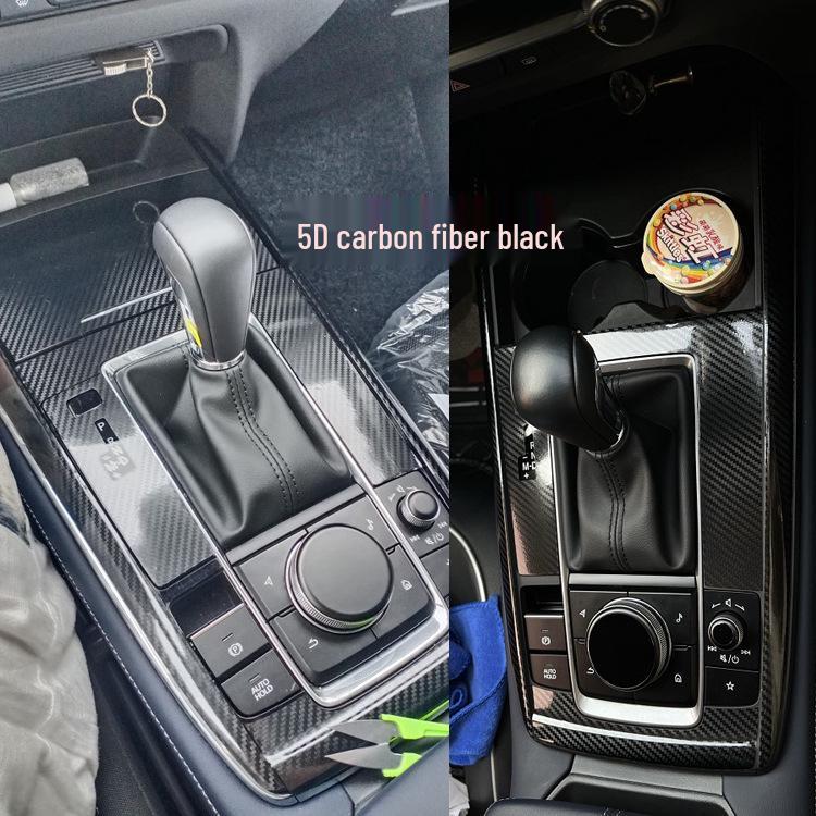 Mazda CX-30 Carbon Fiber Interior Gear Shift Decoration Sticker