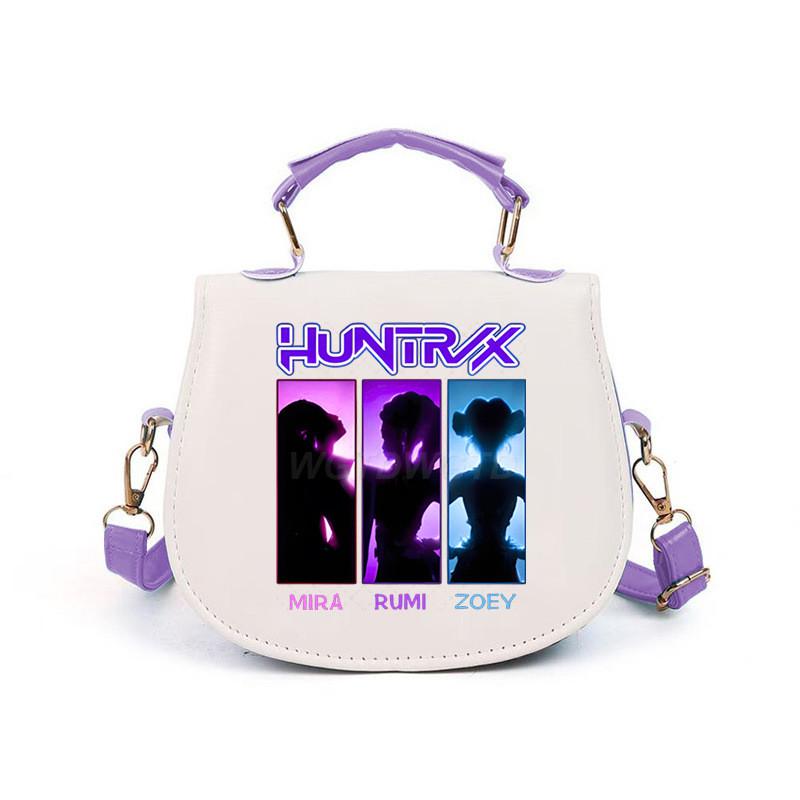 Mädchen Kpop Jäger Derpy Rumi Zoey Mira Bedruckte Schultaschen Kinder Freizeit Schultertaschen Crossbody Bags