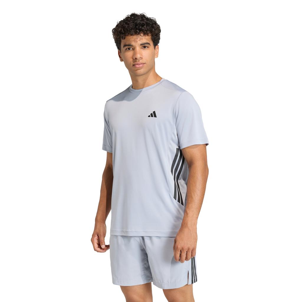 adidas Tech Essentials Workout 3-Stripe T-Shirt Kq7487