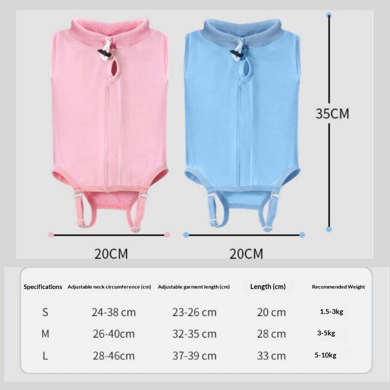 1Pcs New Adjustable Cats Surgery Recovery Suit For Small Medium Dog Cat Vest Recovery Suit Anti Licking Wounds Recovery Clothes