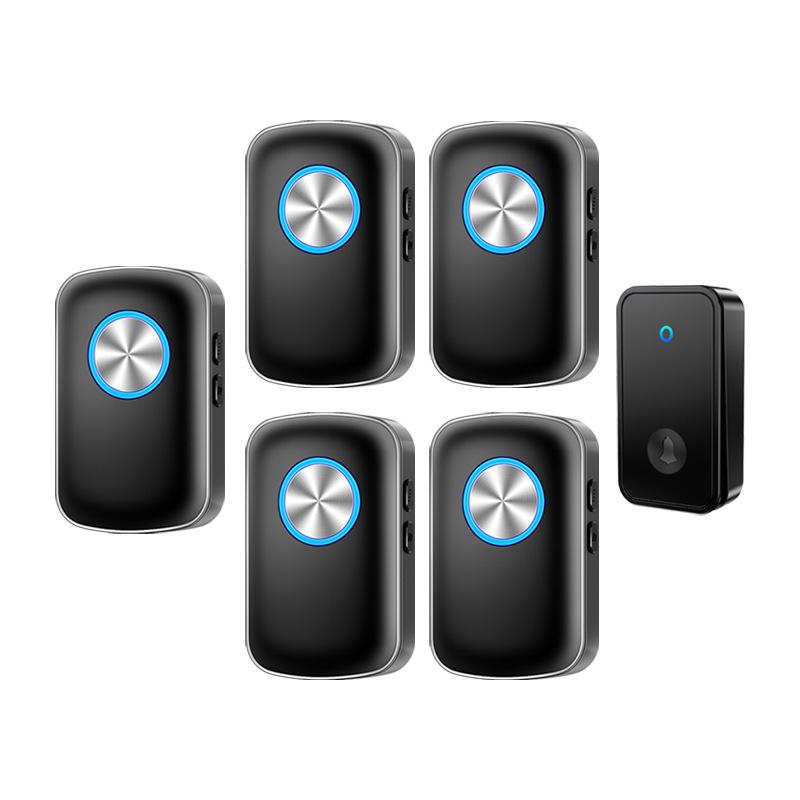 Wireless Self-Powered Waterproof Doorbell with Ultra-Long Range and Remote Control for Elderly.
