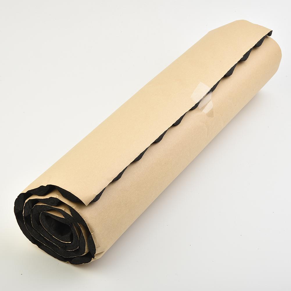 100x50cm 2cm Car Sound Deadener Noise Insulation Acoustic Dampening Foam Subwoofer Mat For Auto Hood Engine Door