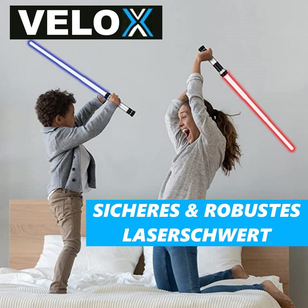 VELOX Lightsaber Lasersaber Children Lightsaber Changeable Colors Sound 2-pack