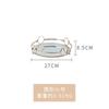 European Mirror Storage Tray Wedding Dessert Fruit Restaurant Decoration Cake Tray Drinks Cosmetics Storage Tray Decoration