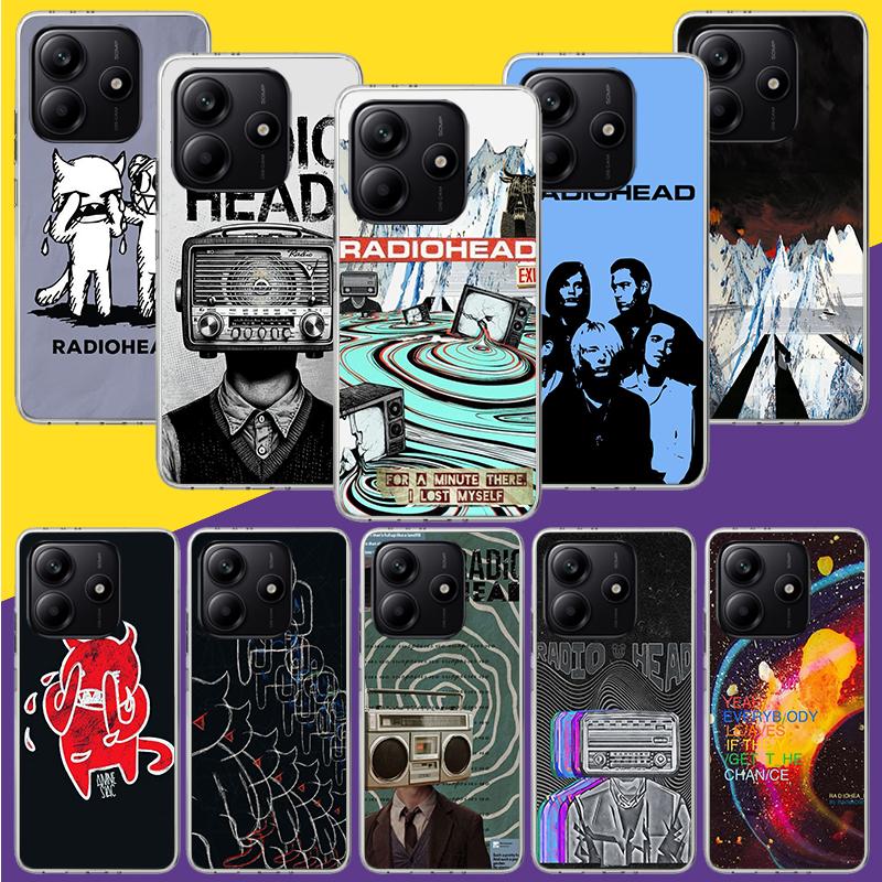 Bnad R-Radiohead Phone Case For Xiaomi Redmi Note 15 14 13 12S 12 Pro Plus 11S 11E 11 11T 10S 10 Art Soft Pattern Cover Redmi No