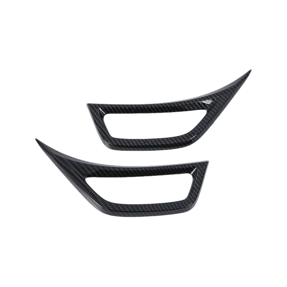 

2pcs for Jeep Wrangler JL 2018 2019 2020 2026 2026 2026 Carbon Fiber Car Wheel Eyebrow Side Air Vent Cover Sticker Decoration