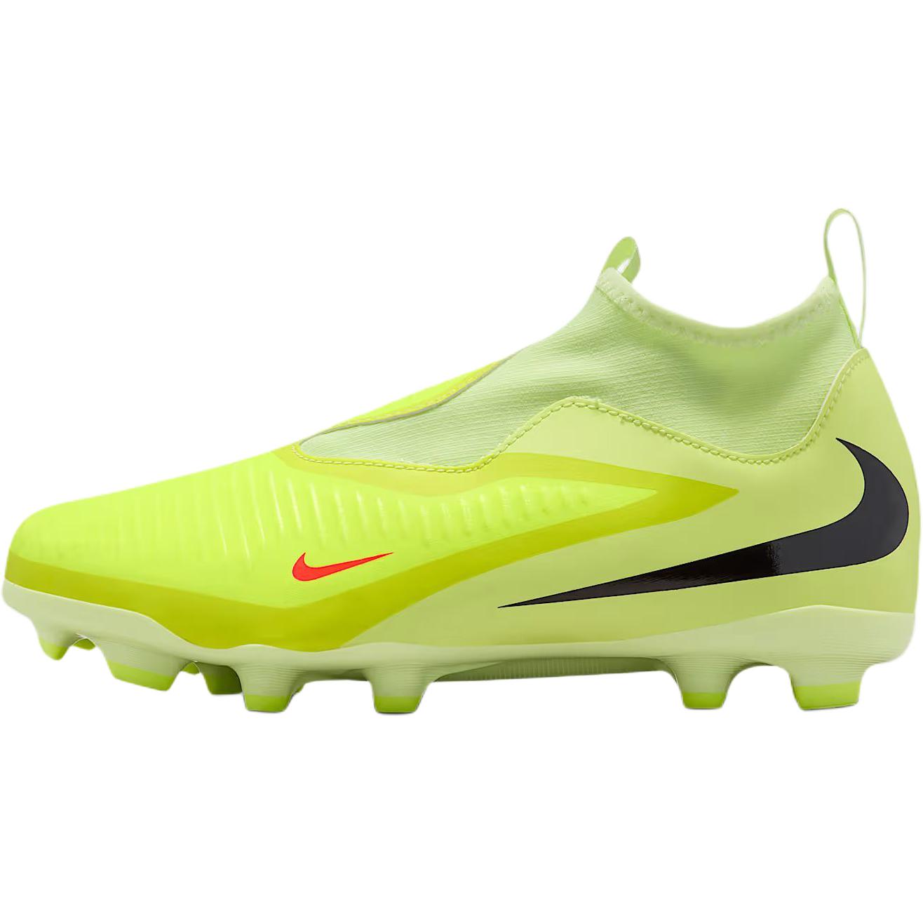 

Nike Jr. Phantom 6 High Academy GS Hyper Crimson/Limelight/Black Kids Cleats Green HQ2042-800 38.5