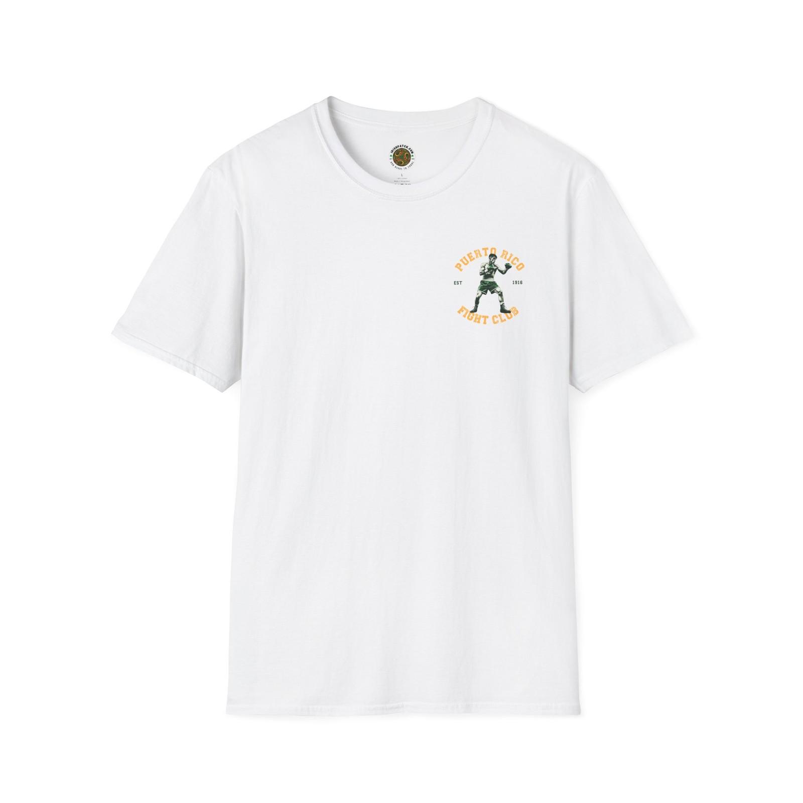 Puerto Rico Fight Club T-Shirt | Vintage Boxer Graphic S разноцветный