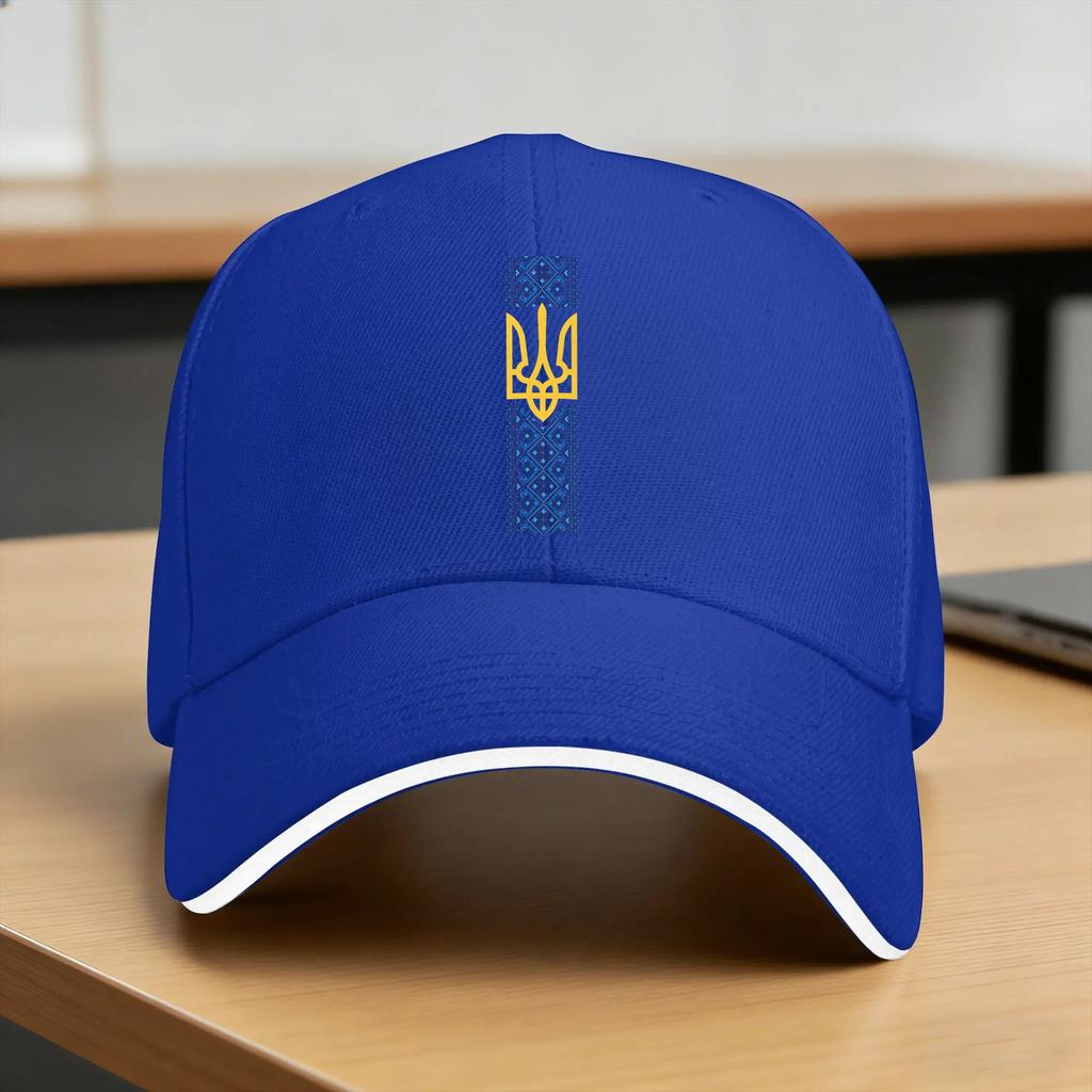 Oekraïne Oekraïense Vlag Baseballpet Buitensporten Zonneklep Truckerhoed Unisex Unisex yk Schattig Gepersonaliseerd Logo Baseballpetten