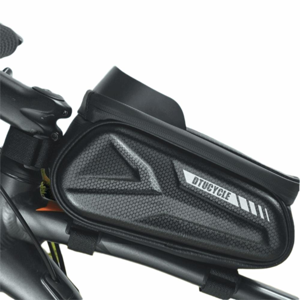 TPU,EVA Bike Front Tube Frame Bag Bike Phone Front Frame Bag Phone Viewing During Cycling