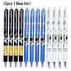 12Pcs Astronaut Black Gel Pen Pressure Pen 0.5mm Student School Cartoon Office Writing Drawing Tool Cute Cartoon Exam Stationery