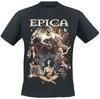 Βίντατζ Epica Μαύρη Ζώνη Μαύρη Για Unisex Όλα τα Μεγέθη S234xl Μπλουζάκι