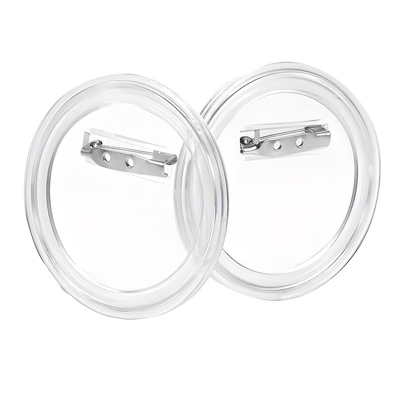 10 ШТ./УПАК. Зберігання Аніме Мерч Пластик Зроби Сам Прозорий Корпоративний Подарунок Значок Pixiv Портативна Колекційна Коробка Захисна Кришка