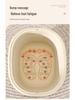 Foldable Thickened Foot Soak & Massage Basin for Home Use