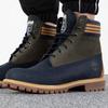 Timberland Retro Comfortable Mid-Calf Outdoor Boots Men boots Blue Green A5ZZF019