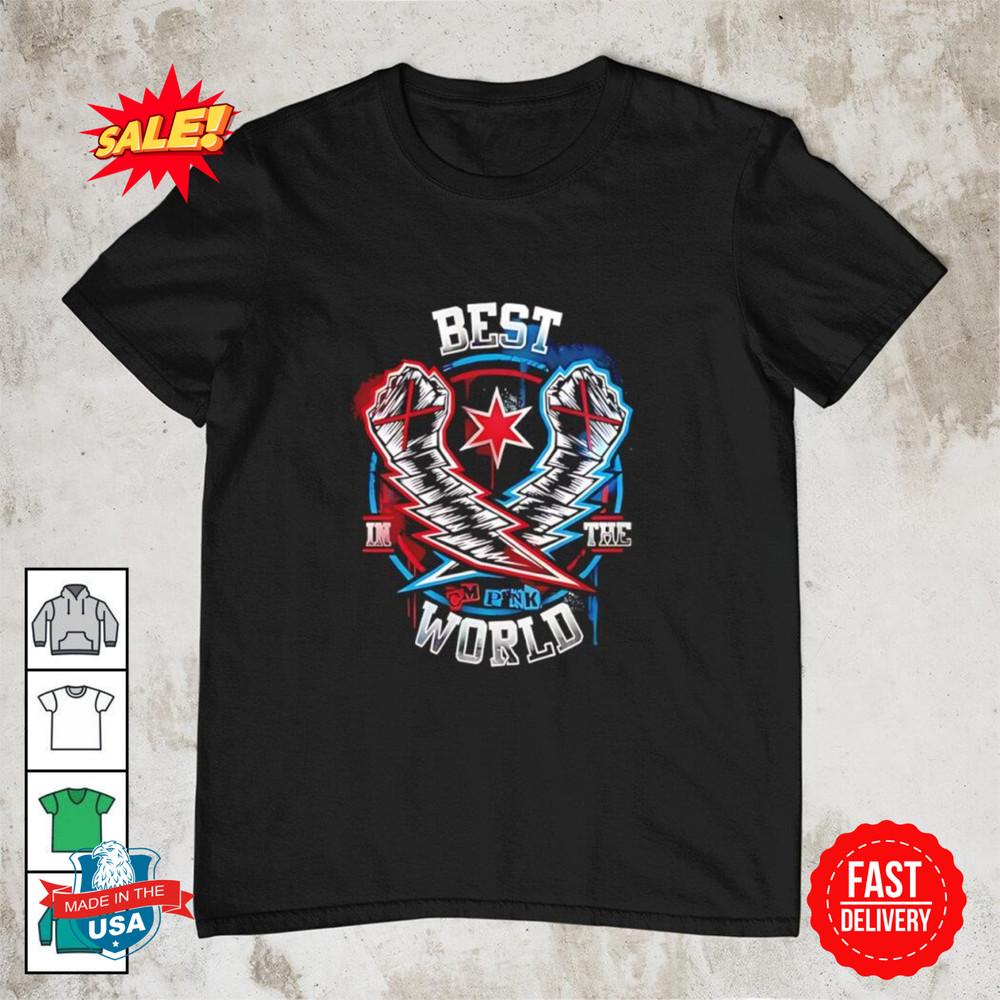 CM Punk Best in the World T-shirt Unisex T-Shirt XXXL