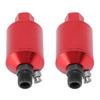 2 Pcs   Paint   Filter 1Celsius4in NPT Inlet Outlet Aluminum Alloy     Water Separator Filter
