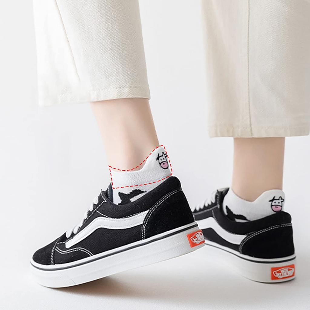 Ankle Funny for Animal Short Black and of 5 Women's Socks, Socks, Socks, Women, Cute, Tight, Print, Non-slip, Non-stuffy, Socks, Stylish, Socks, Thin,