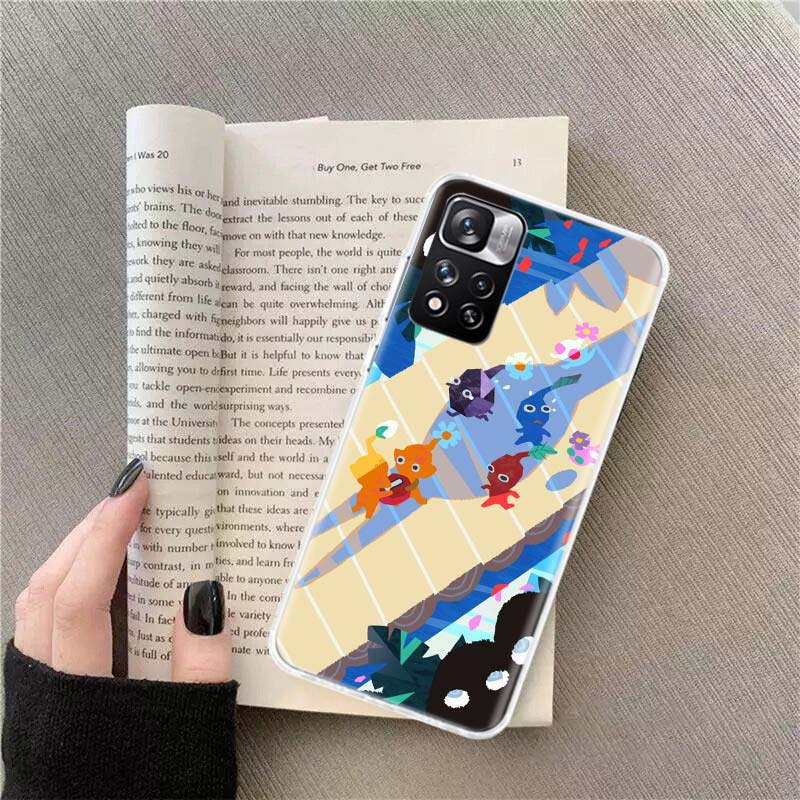 

Чехол для телефона Game Pikmin 4 для Xiaomi Poco F7 14 Ultra Mi 15 10 11 Lite X7 X6 X5 X3 M5S M6 10T 11T F6 F5 Pro F4 GT Xiaomi Poco X6