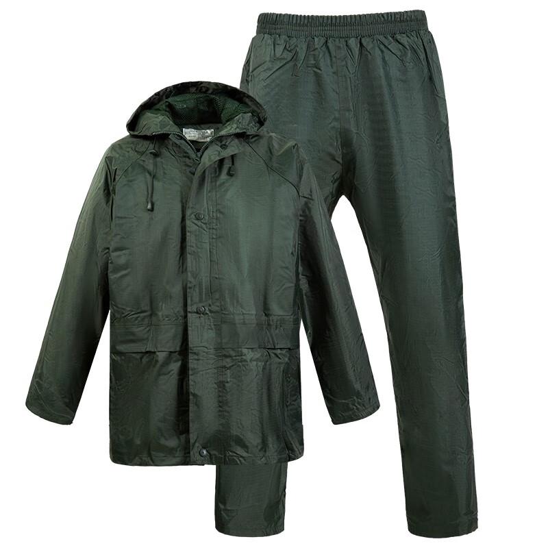 

3501 Olive Green Split Rain Suit 175/XL