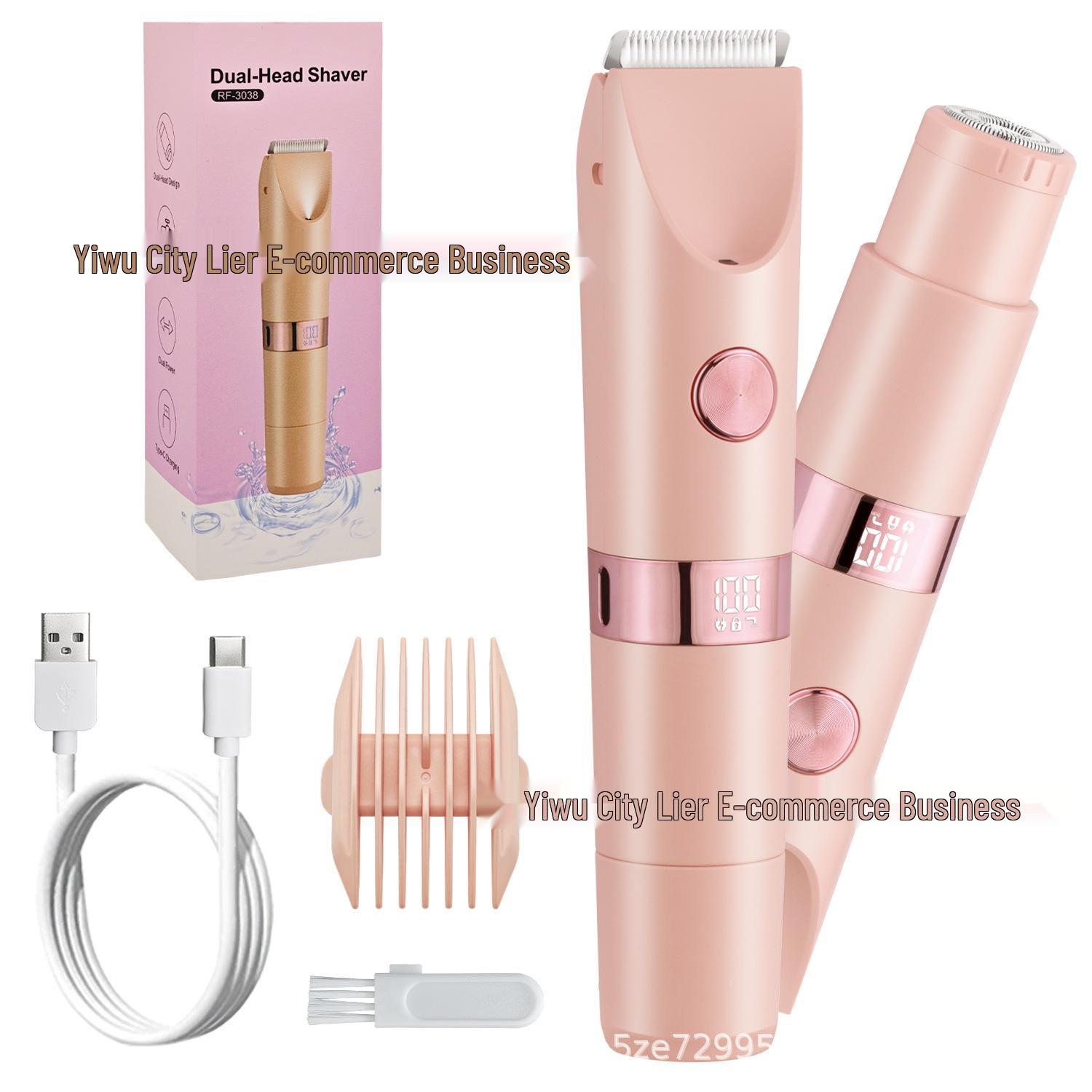 Rechargeable Mini Electric Hair Remover for Face, Body & Private Parts