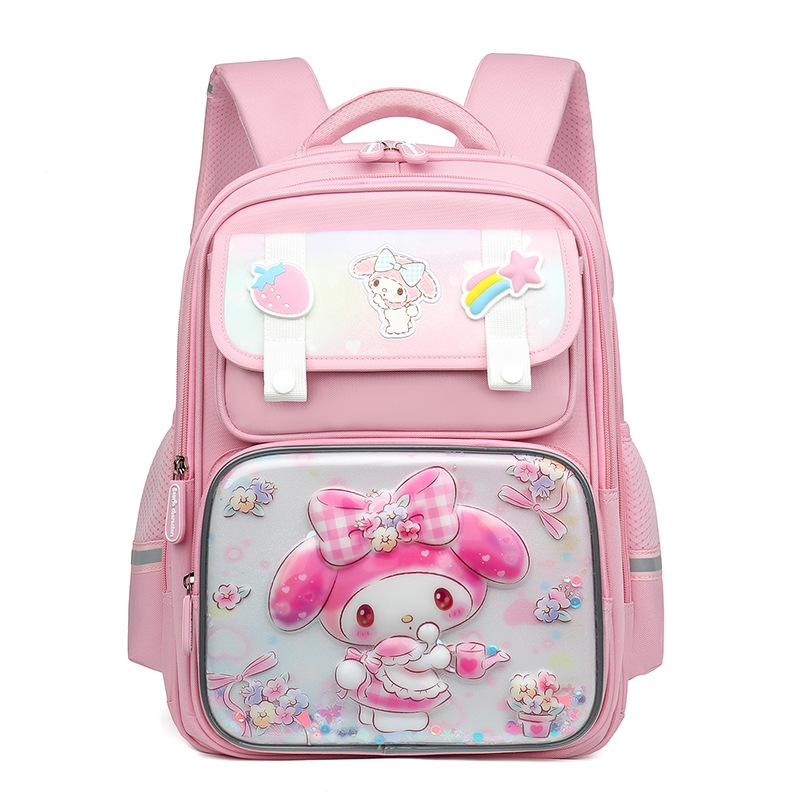 Schoolbag Cartoon Primary School Boys and Girls Grades 1-4 Backpack Large Capacity Lightweight Versatile Batch