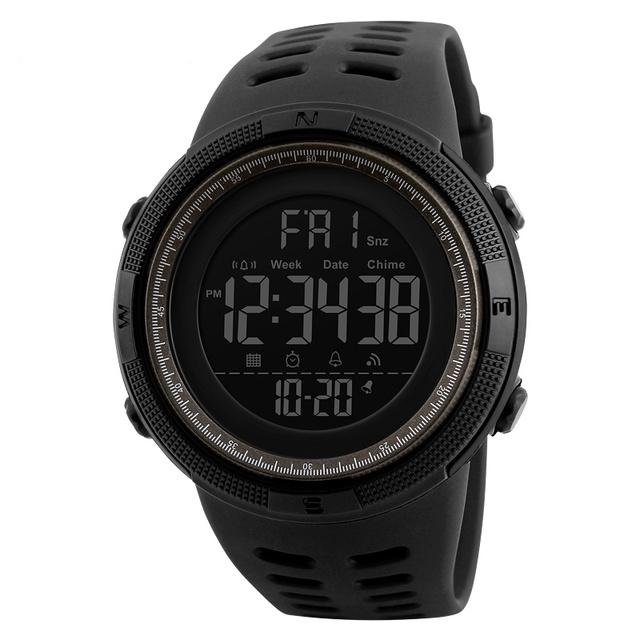 Brand Men Sports Watches Fashion Chronograph Countdown Relogio Masculino Waterproof LED Digital Watch Man Wrist Watch