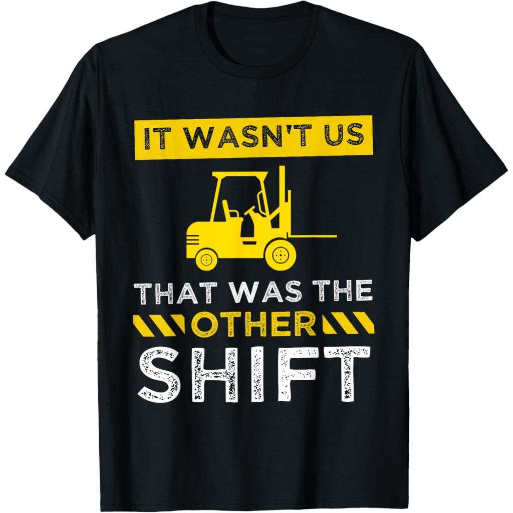 Funny Forklift Art For Men Women Certified Forklift Drivers T Shirts Cotton Humor Tee Shirt Short Sleeve Unisex Loose Clothing