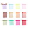 100Pcs Organza Bags Large Capacity Vibrant Color Multipurpose Party Favor Mesh Bags Drawstring Jewelry Gift Bags