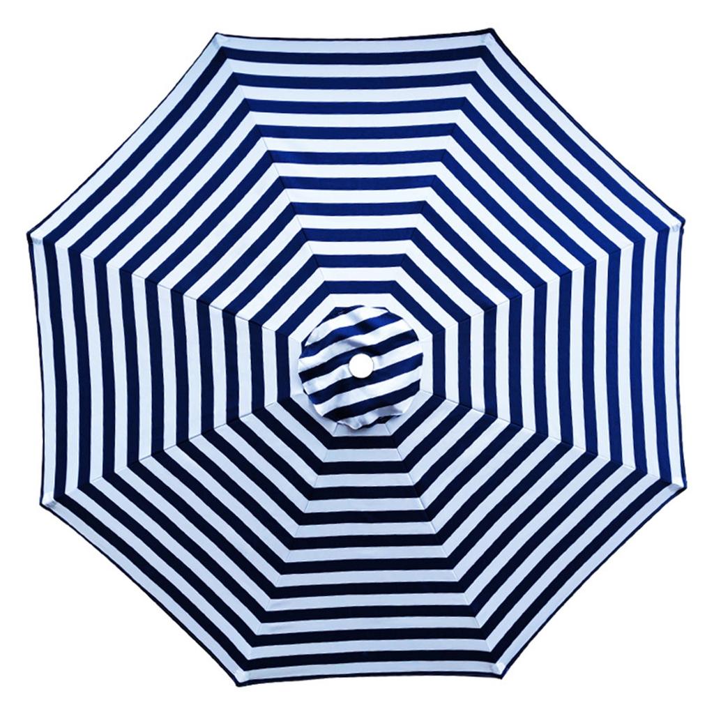 Outdoor Patio Umbrella Replacement Canopy, 8 Ribs Umbrella Canopy Cover Replacement Fabric, Parasol Cover Replacement UV
