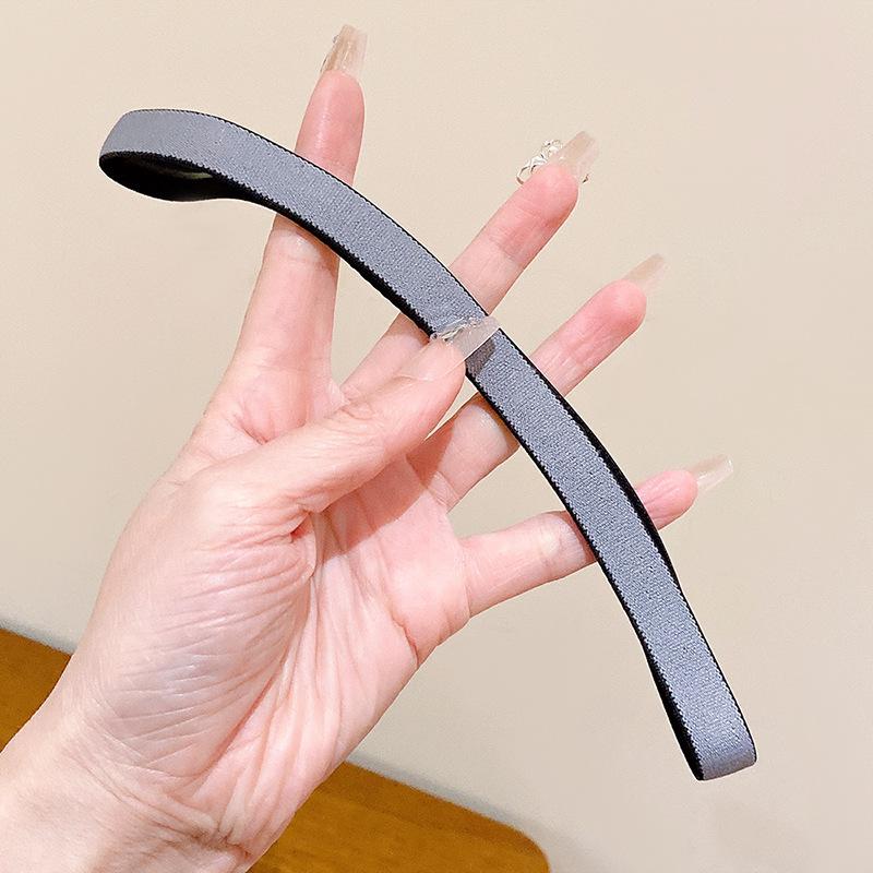 Sports Headbands for Women Men Elastic Sports Hairbands Non-Slip Thin Football Running Sweatbands Hair Accessories