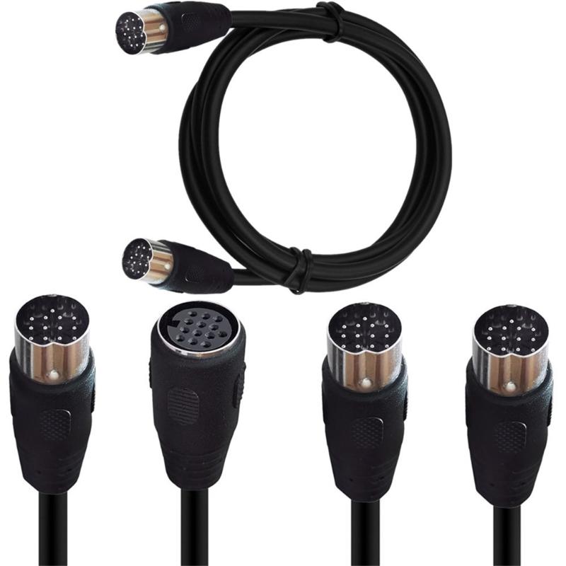 DIN 13 PIN Male To Male/Female Electrical Signal Control Cable S-Video Power Signal Extension Cable for Stage Atomizer