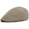 Kappe Frühling Sommer Vintage Schirmmütze Barett Luftdurchlässig Efeu Neueste Jungenmütze Damen Modekappe Geeignet Für Kleines Schlankes Gesicht Herren Leinen Flach