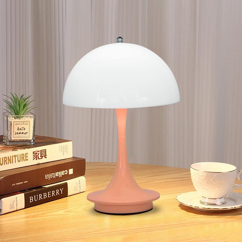 Small Nordic-style Bedside Table Lamp - Long-lasting, Multi-purpose Desk and Night Light