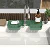 Kitchen Sink Splash Guards Drying Rack and Soap Holder Kitchen Sink Supply Faucet Splash Mats,Bathroom