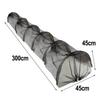Agricultural Black Mesh Planting Tunnel Plastic Cover For Vegetable Planting  Agricultural Greenhouse Sun Shade Mesh Screen