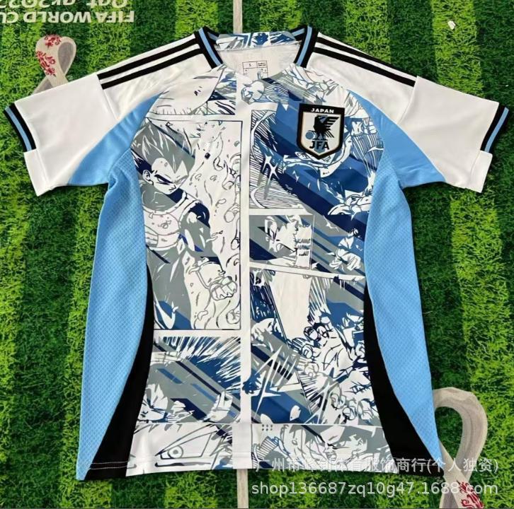 Maillot de football animé Coupe du Monde 2026, maillot thème dessin animé japonais, maillot de sport respirant pour l'entraînement