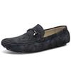 Winter Plush Penny Loafers Men Casual Shoes  Luxury Suede Leather Fur Man Moccasins Mens Driving Shoes Outdoor Slip On Flats