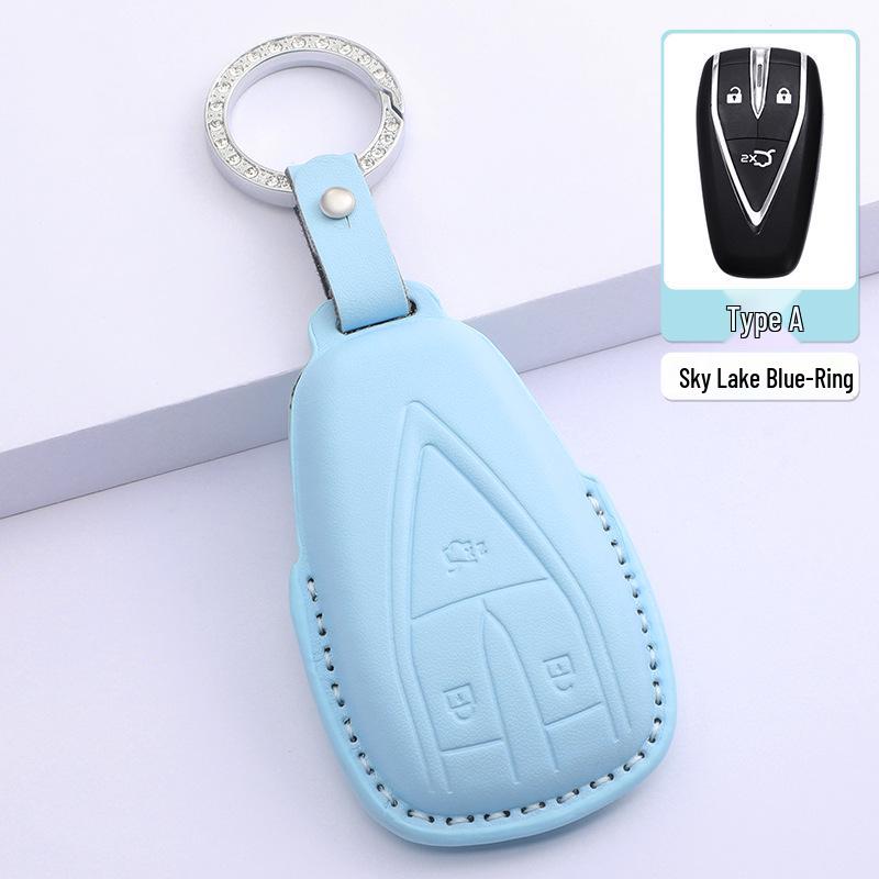 Changan Deep Blue SL03 Key Case for S7 Smart/S07 Car Shell Buckle 2023-2024 G318 New Model Package.