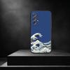 Great Wave Off Kanagawa Phone Case For Samsung S 25,24,23,22,30,21,10,9,Ultra,Plus,Lite,FE,4,5G Black Soft Case