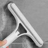 Glass Wiper TPR Soft Dual-Purpose Scraper Watering Can Windows Brush with Scraper Head Kitchen Countertops Spray