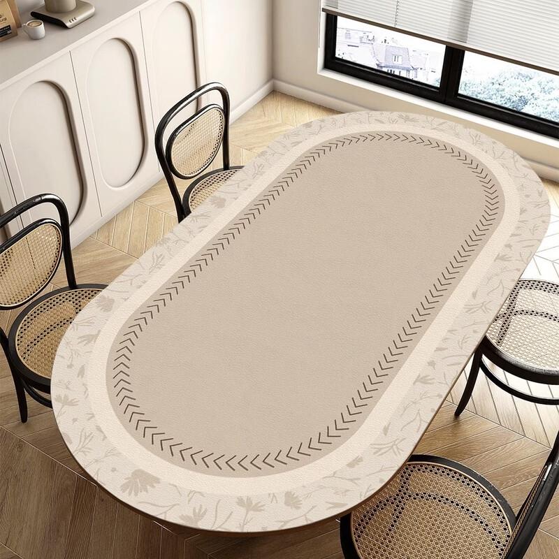 Handun Naifu Triangle Sheepskin Texture Leather Mat