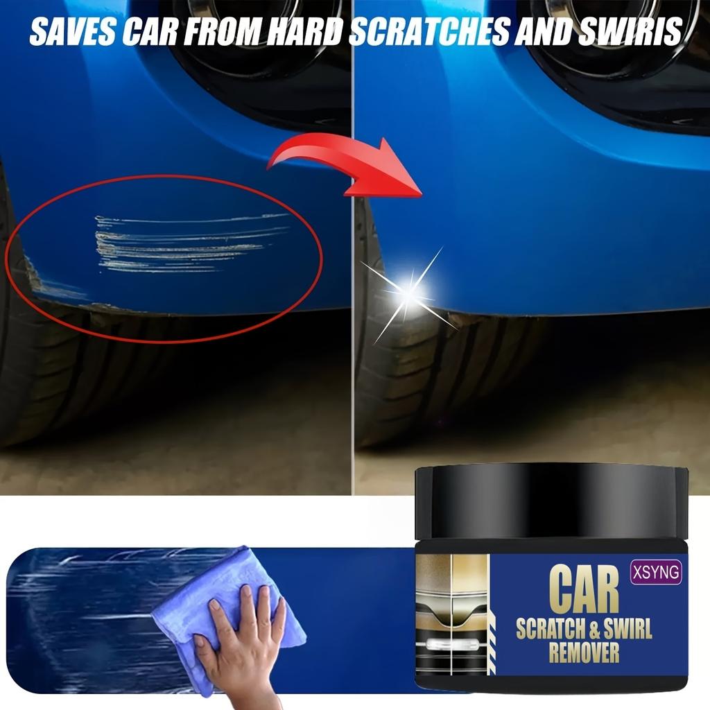 Car Scratch Repair Paste, Paint Maintenance, Repair and Upkeep, Wax Free, Dirt Free, Cleaning Tools, Polishing Details, Long-lasting, Universal