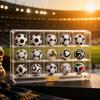 KNK Mini Football Design Evolution Collection Set 1970-2026 Historical Tournament Inspired Soccer Ball Mini Soccer Fans, Sports Enthusiasts