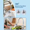 High Pressure Faucet Sprays Head Shower Head Sink Aerator 360° Swivels Faucet Aerator Water Saving Tap Nozzle Enduring