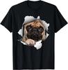 Cute Pug Design For Pet Dog Breed Pug Lovers T-Shirt