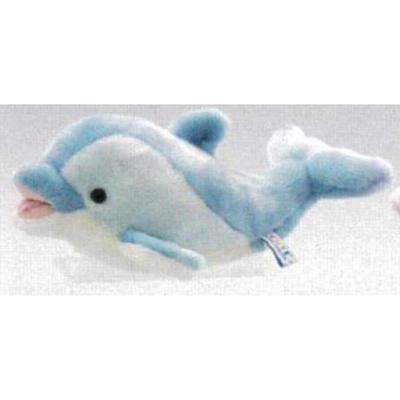 Niedlicher Verkauf Neuer Delfin Mittelblau M0255 H15 x B15 x T37cm