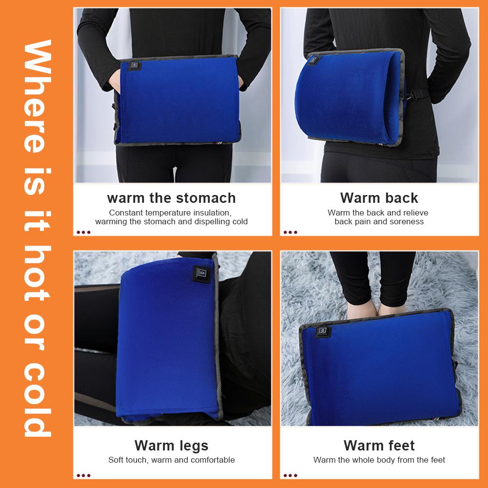 Electric Hand Warmer Warming Hand Pillow Electric Heating Belly Warming Sleeping Pillow Explosion-Proof Warmer no Power Bank