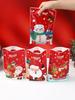 New year gift bag with handles, 16.5 * 25 cm