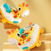 with Wheels Telephone Car Toy Elk Simulation Landline Phone Lovely Emulated Telephone Toys  Kids